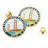San Francisco Enamel Pin Travel Pin