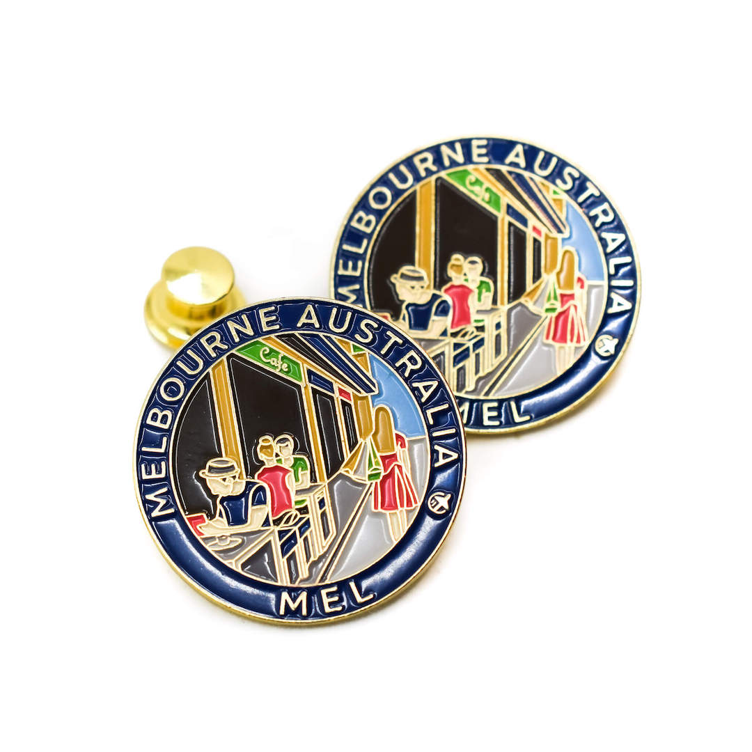 Laneways Melbourne Australia Travel Pin Collection Monda Pins
