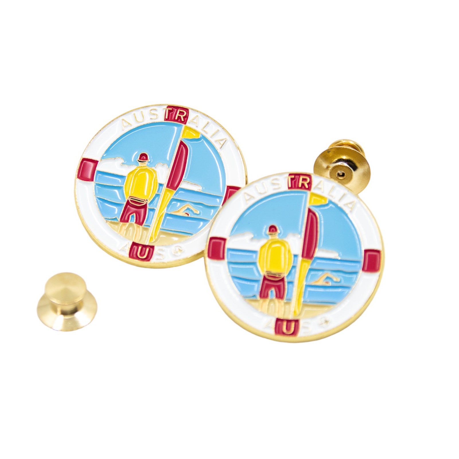 Famous Lifeguards Australia Travel Pin Collection