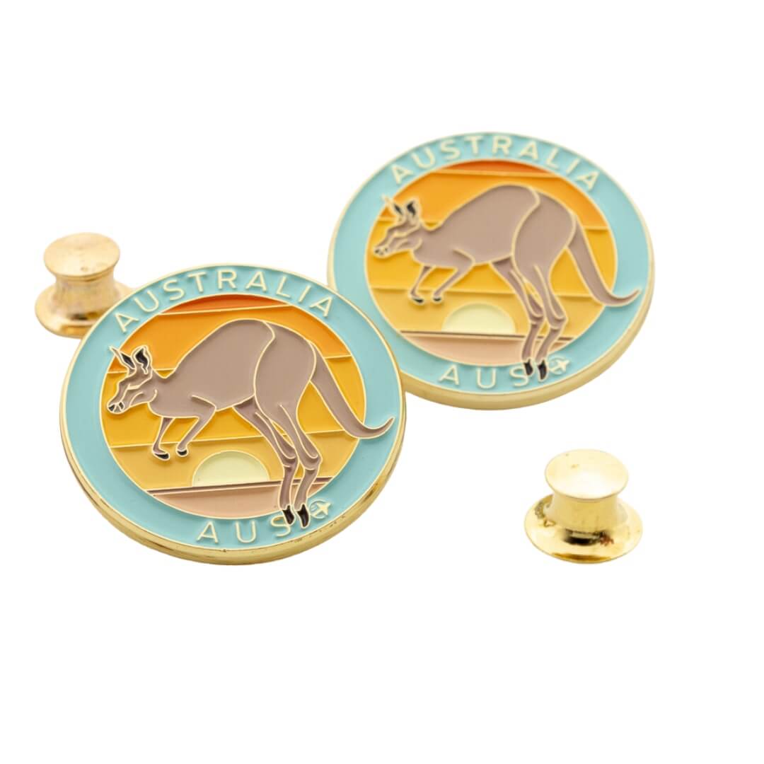 Kangaroo Pin Australia Pin Collection for Travel Push Pin Map and Travel Backpack