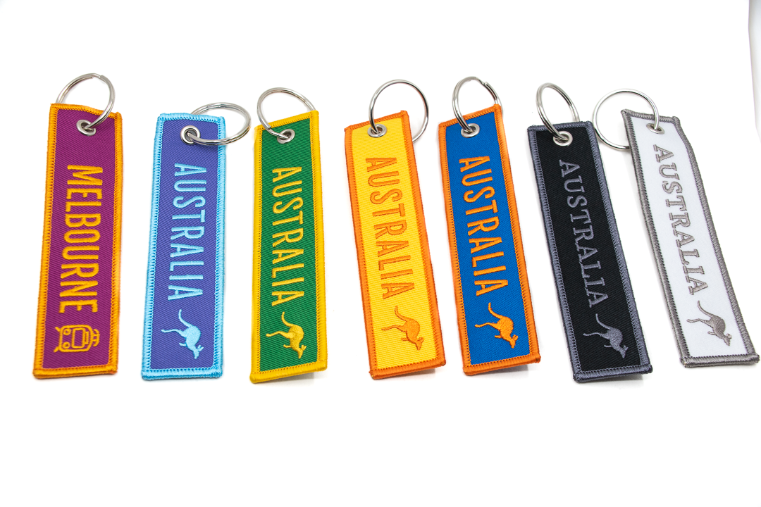 Embroidery Tag | Embroidery Luggage Tag & Keychain
