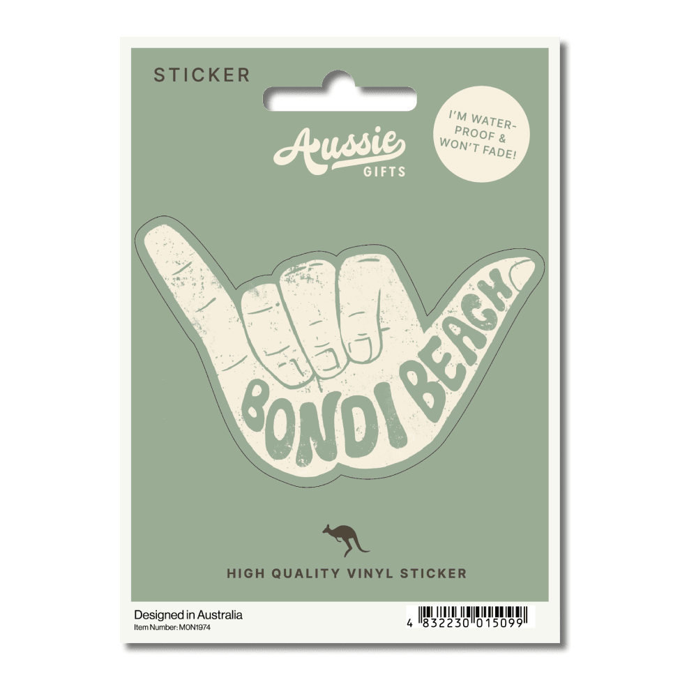 Bondi Beach Shakka Large Sticker