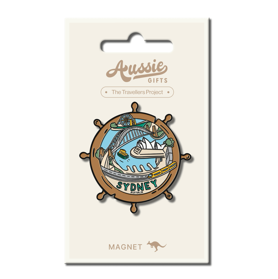 SYD Circular Quay Wheel Magnet 1pk