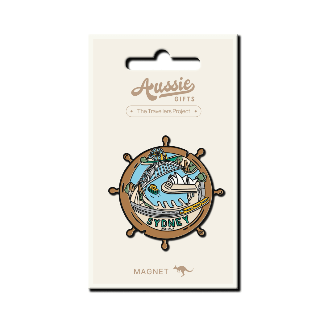 SYD Circular Quay Wheel Magnet 1pk