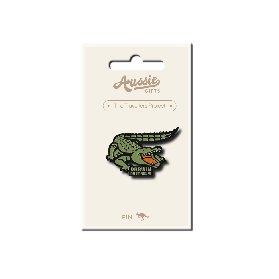 AG AUS Croc Enml Pin Magnet