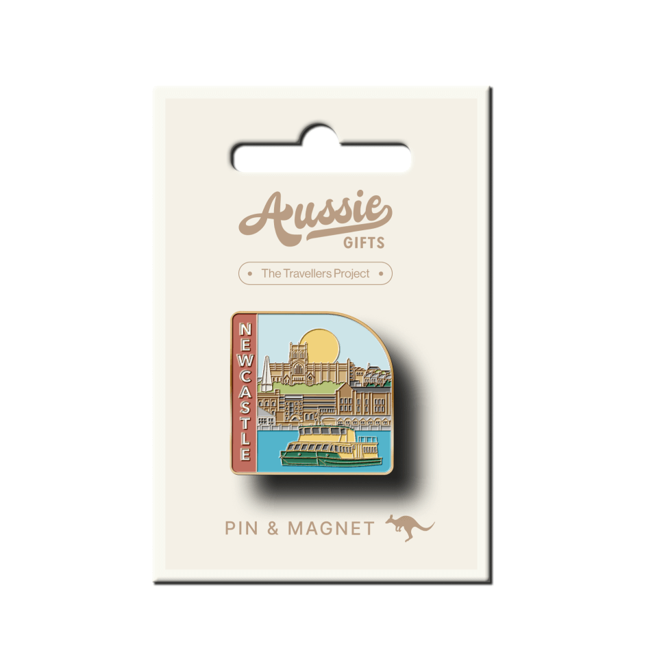 Newcastle Souvenir Pin & Magnet