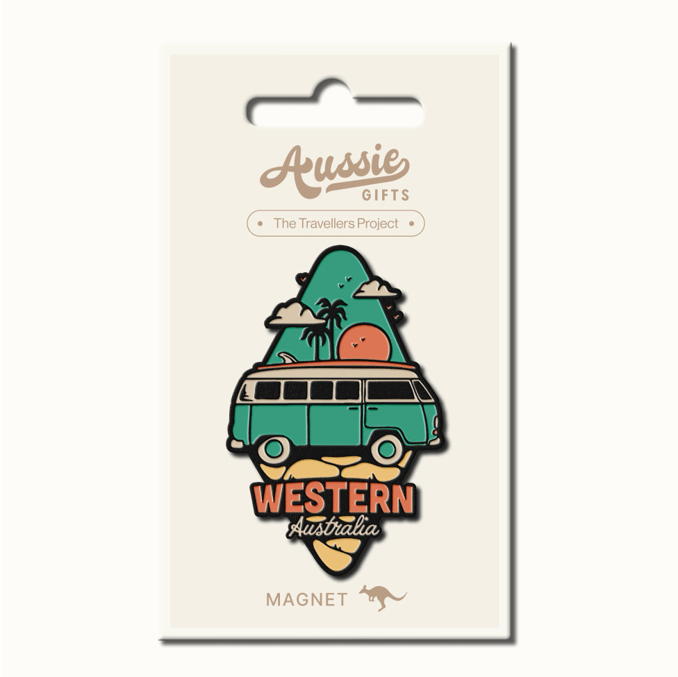 Western Australia Combi Crest Fridge Magnet