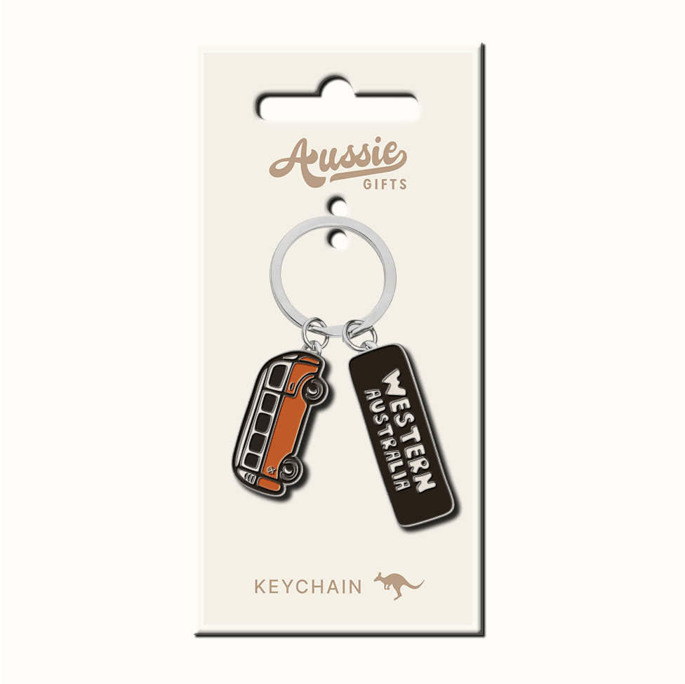 Perth Combi Charm Keychain