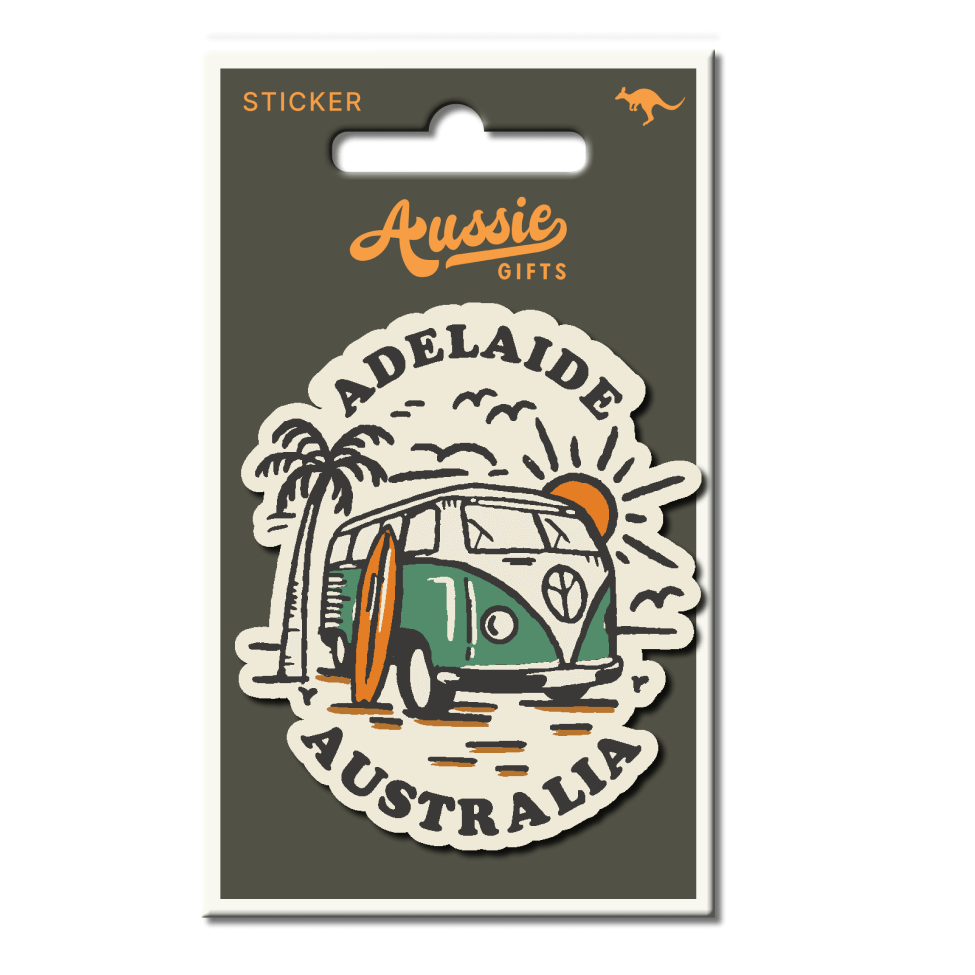Adelaide Turquoise Combi Sticker
