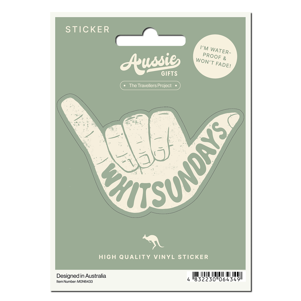 Whitsundays Shakka Sticker – Monda Pins
