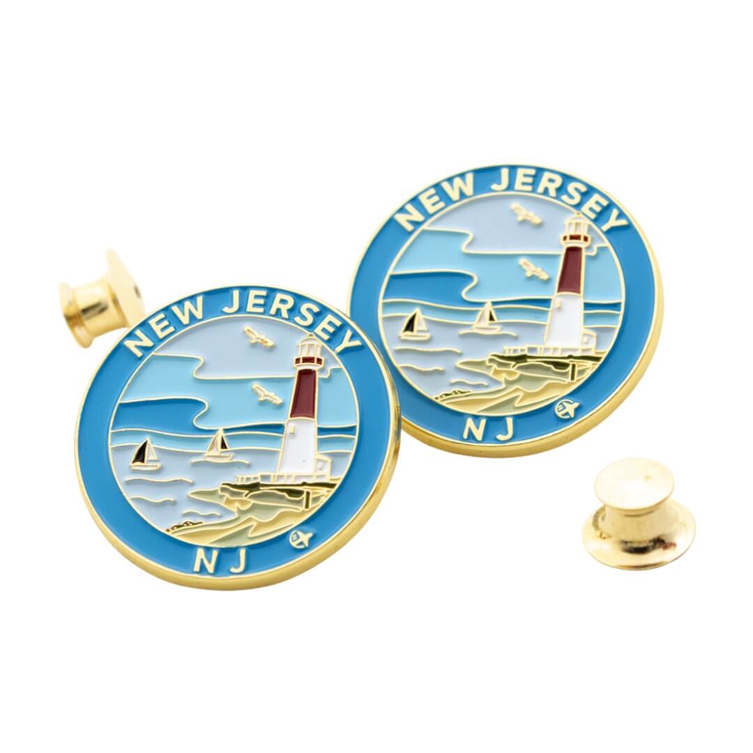 New Jersey Enamel Pin