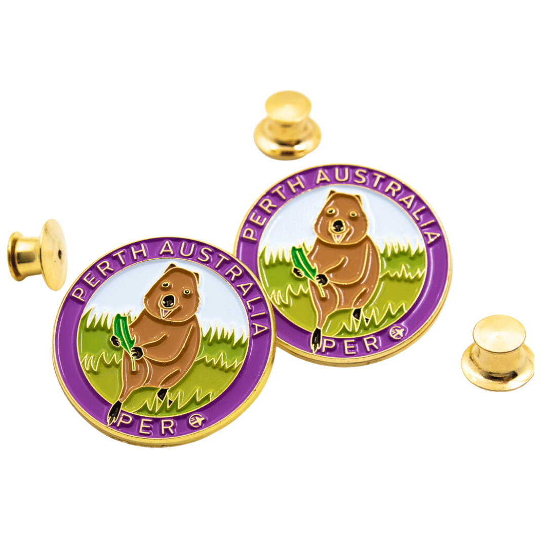 Quokka Rottnest Island Purple Perth Australia Travel Pin Monda Pins