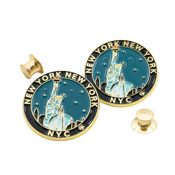 Statue of Liberty NYC Travel Pin Collection – Monda Pins