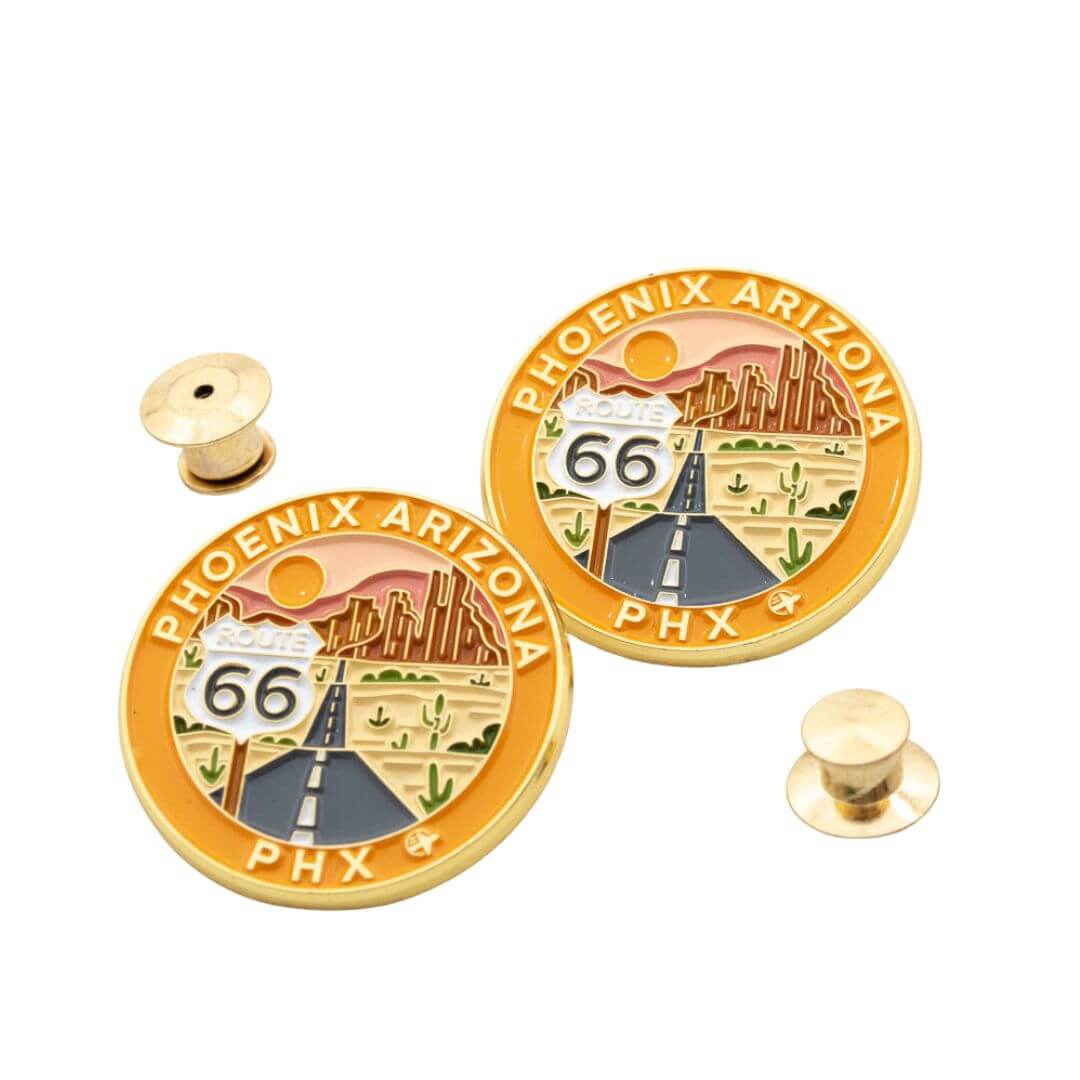 Phoenix Pd Pin Route 66 Phoenix Arizona USA Pin Collection – Monda Pins