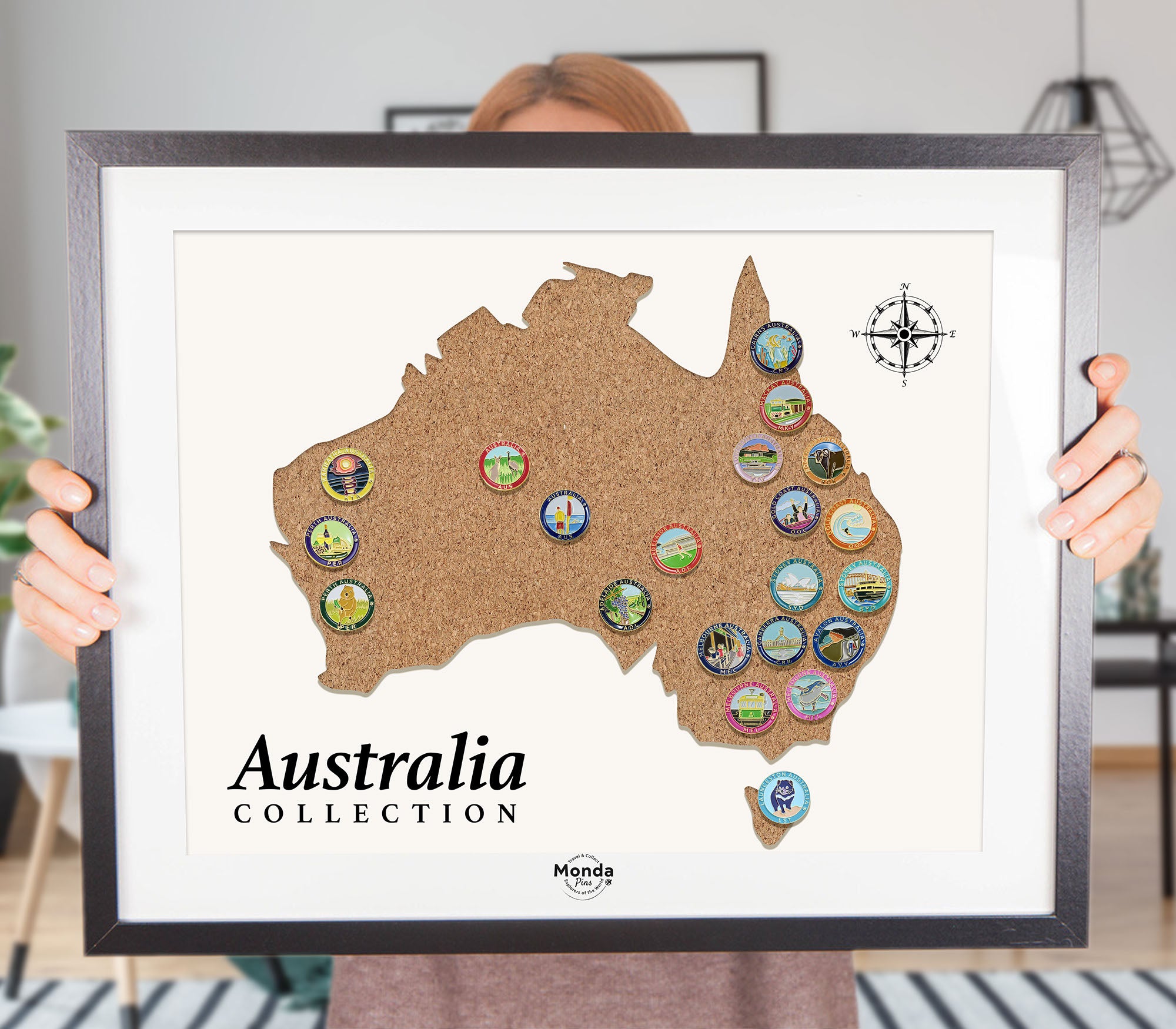 Melbourne Tram Australia Travel Pin