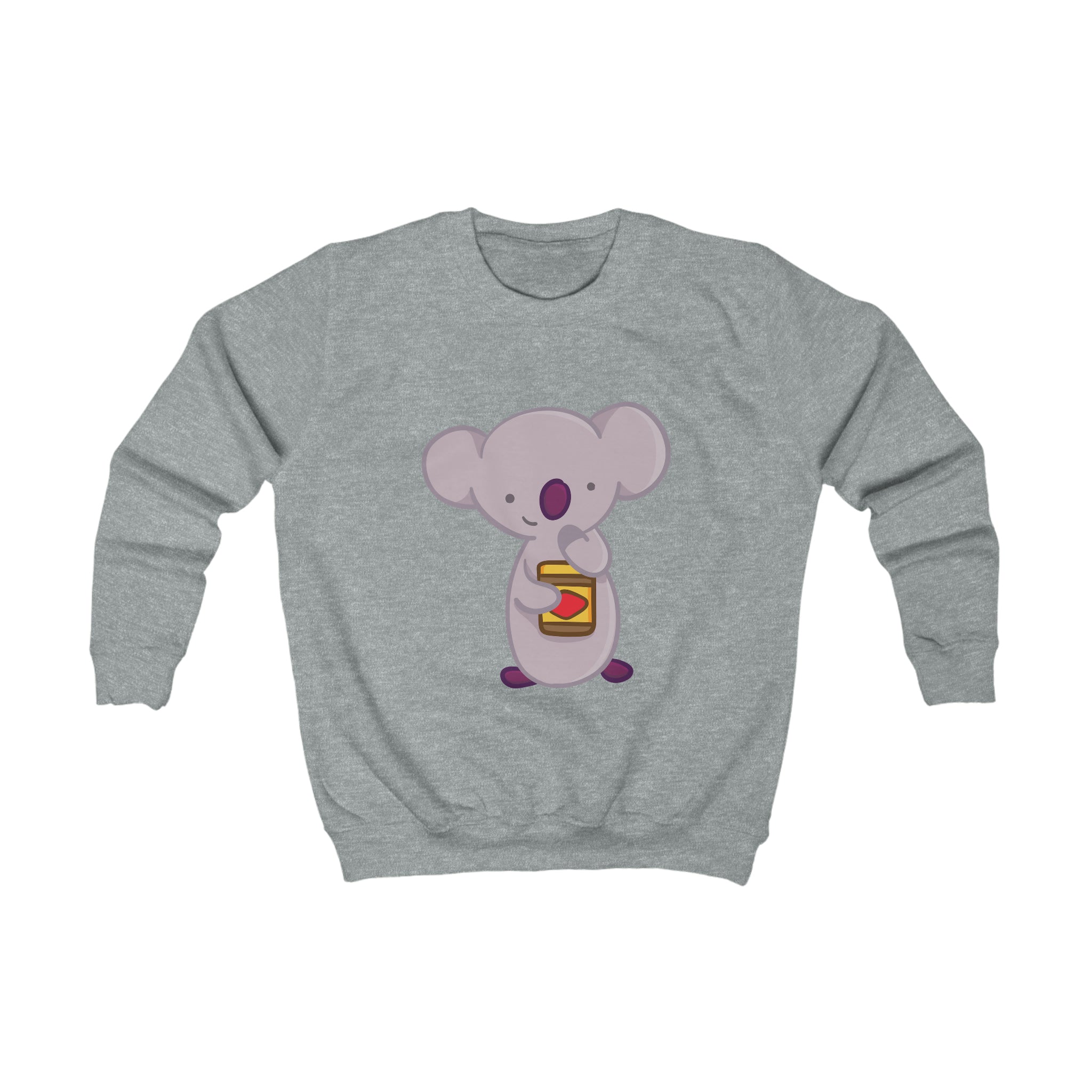 Kids Cute Vegemite Koala Graphic Crewneck Sweater