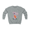 Kids Playful Rugby Koala Graphic Crewneck Sweater
