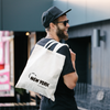 Customizable 'Meet Me In' New York Canvas Tote Bag | Add your custom city