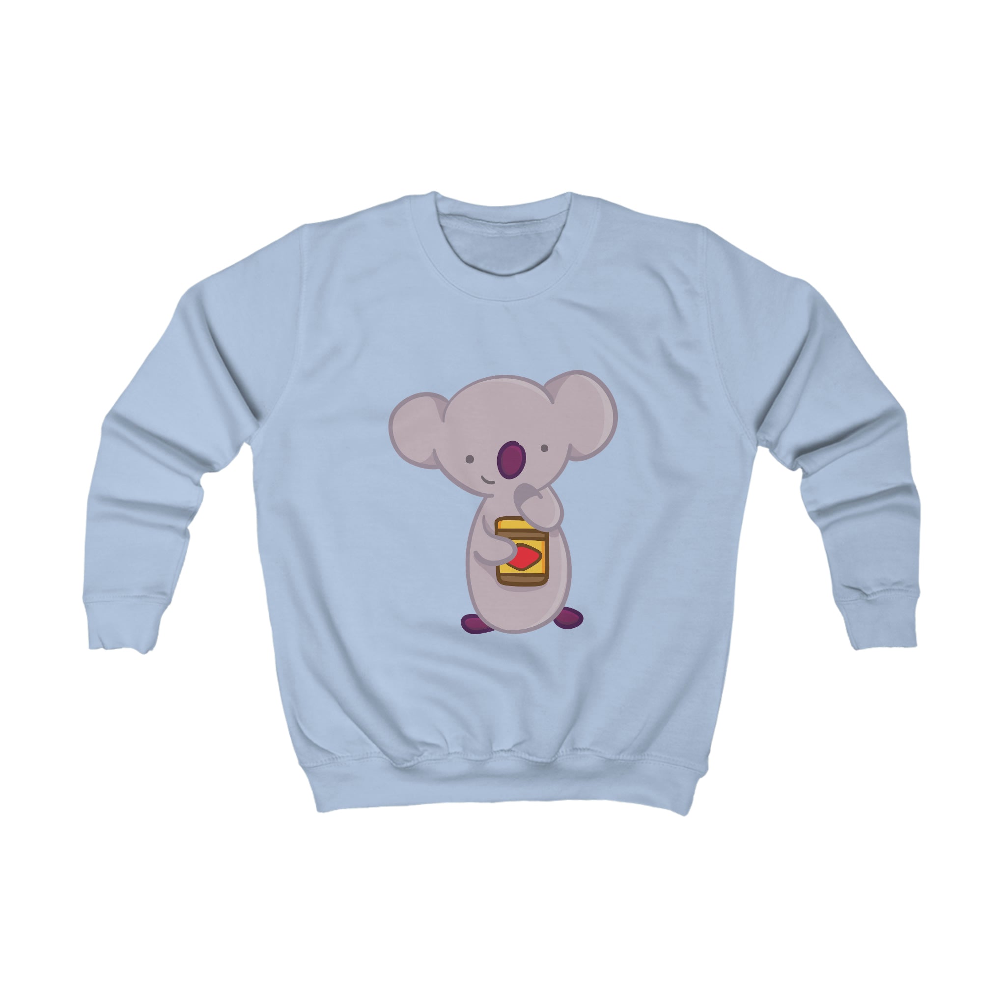 Kids Cute Vegemite Koala Graphic Crewneck Sweater