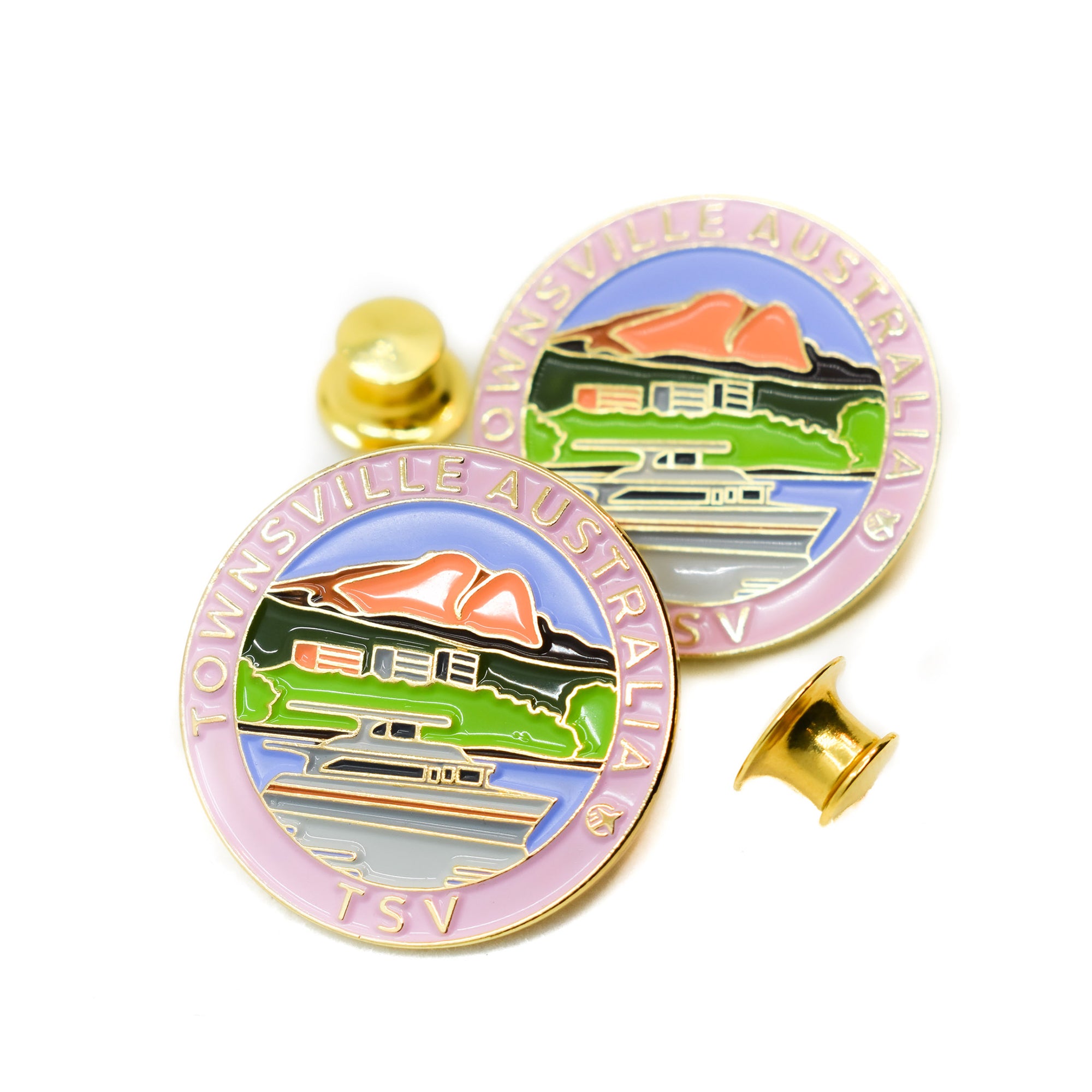 Ross River Townsville Australia Travel Pin