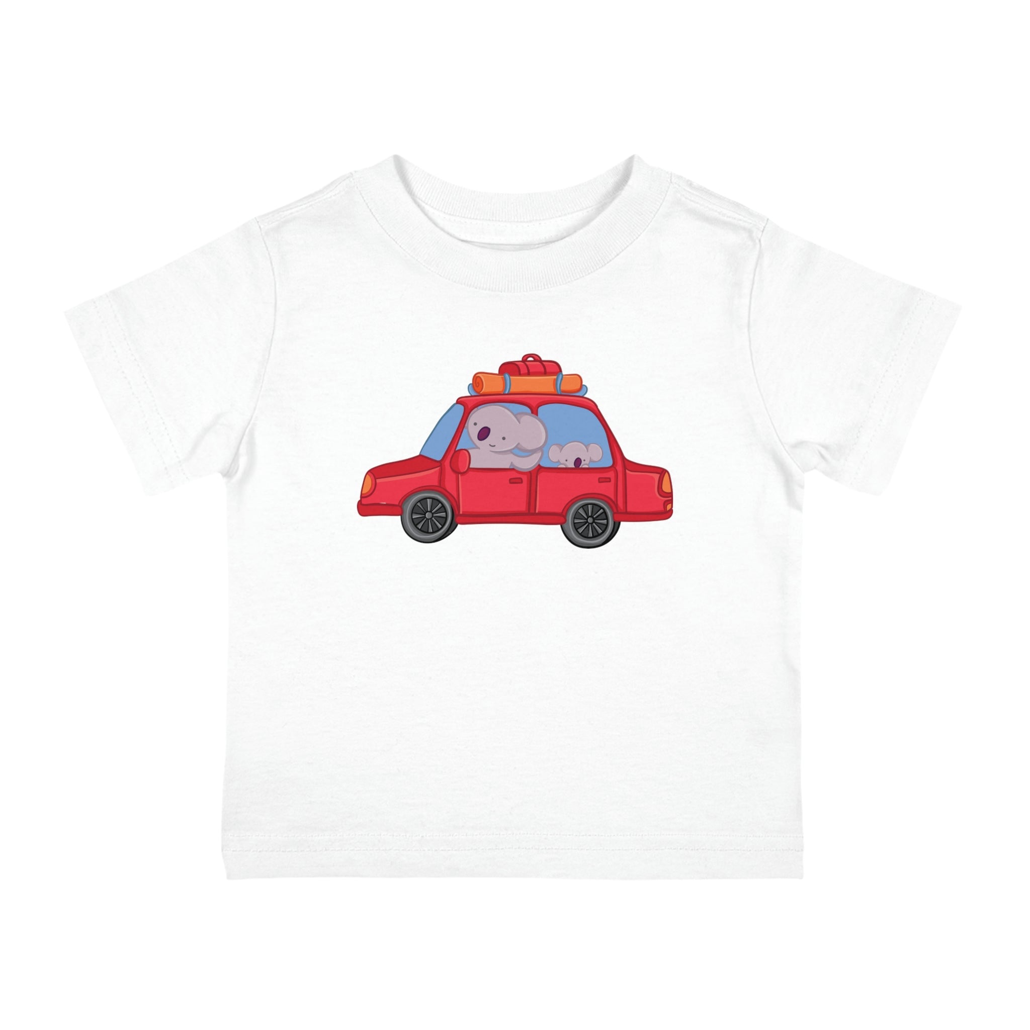 Kids Cotton Jersey Tee Shirt Roadtrip Koala T-Shirt