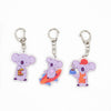 Koala Barista Keychain
