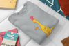 Kids Playful Kangaroo Meat Pie Graphic Crewneck Sweater