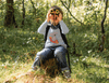 Kids Playful Sufer Koala Graphic Crewneck Sweater