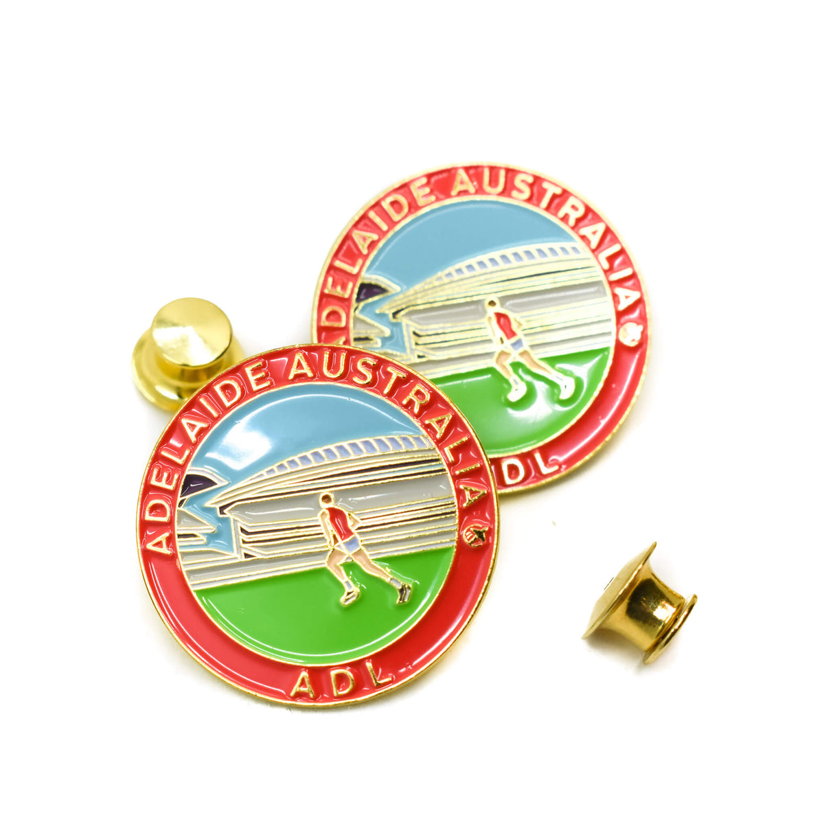 Australia Enamel Pins! Adelaide Oval Collectable Travel Pin Collection