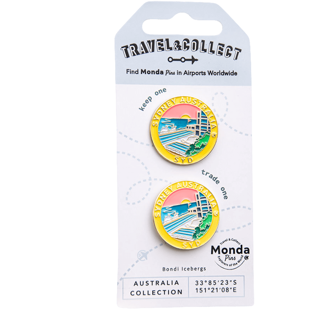 Australia Pin Collection for Travel Push Pin Maps and Travel Backpacks