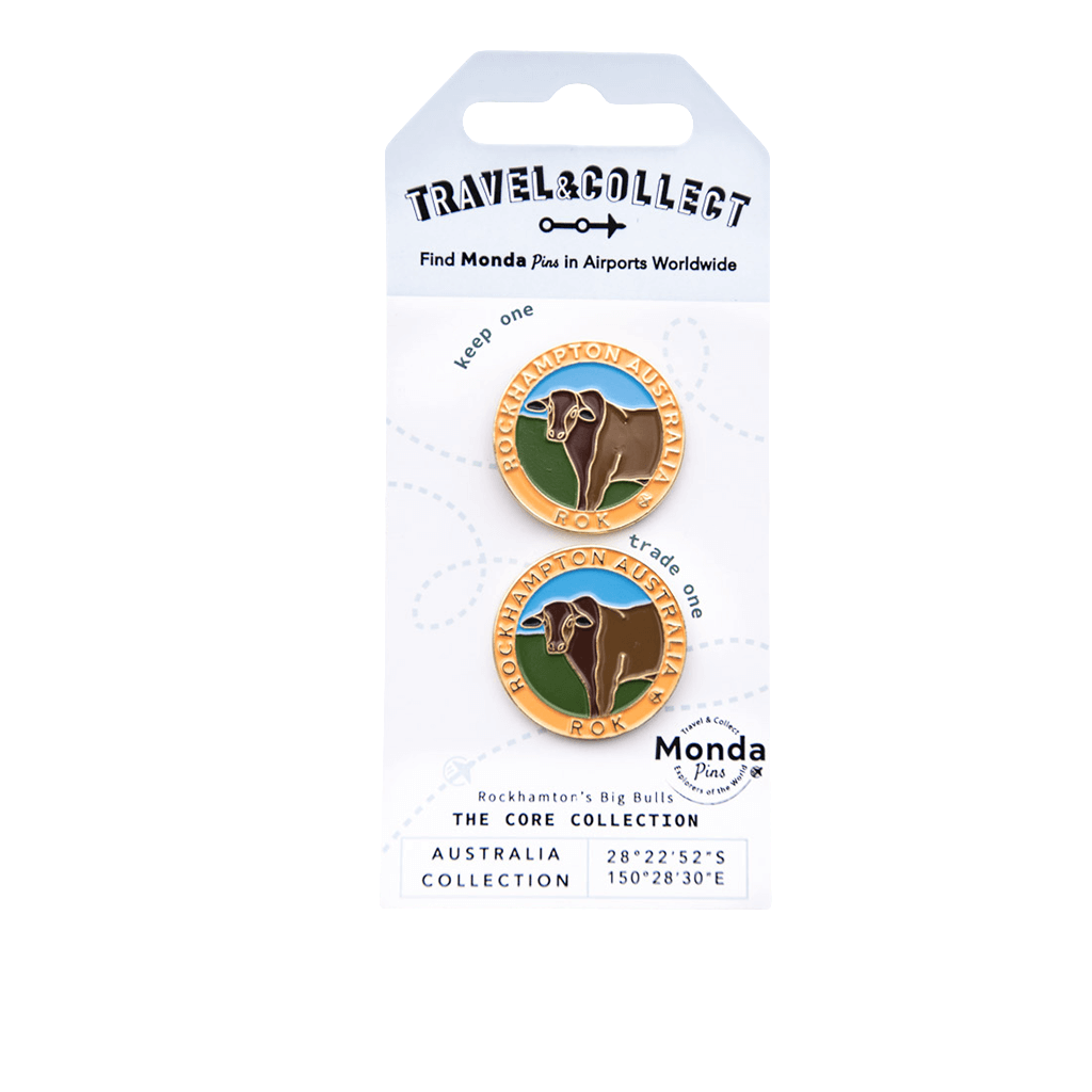 Australia Travel Pin Collection for Travel Push Pin Maps and Travel Backpacks