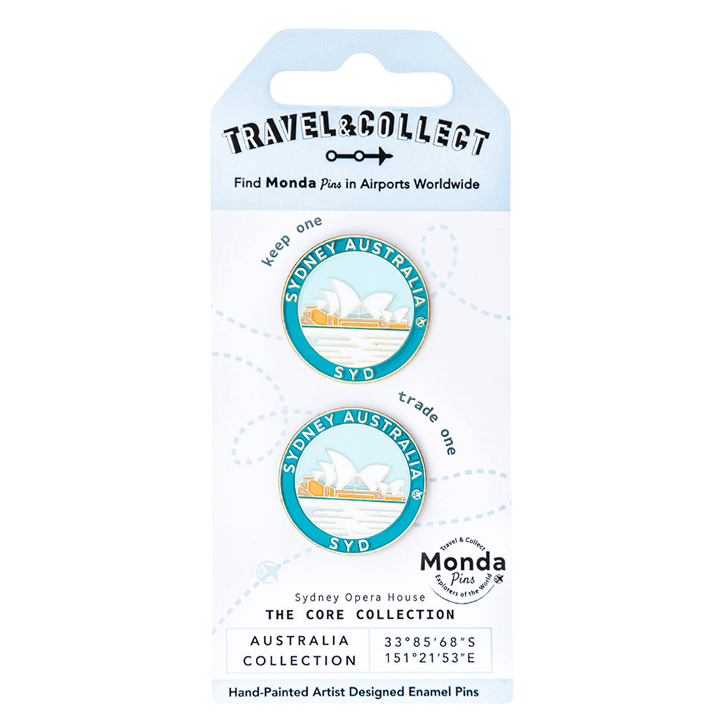 Australia Pin Collection for Travel Push Pin Map and Travel Backpack