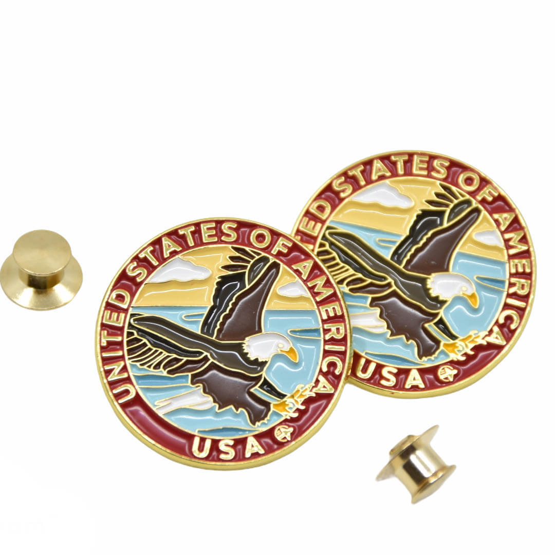 USA Pin Collection for Travel Push Pin Map and Travel Backpack