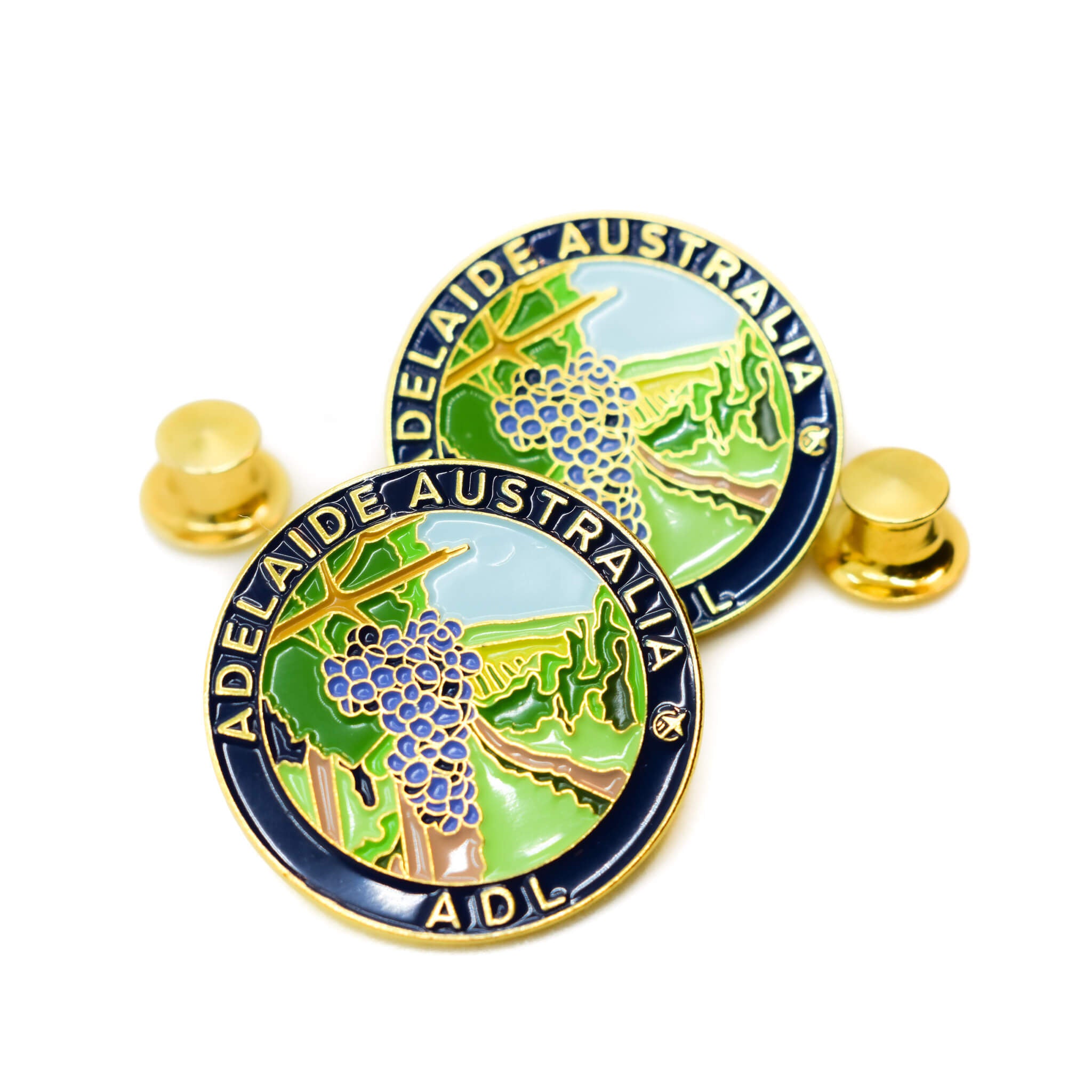 Adelaide Australia Pin Collection for Travel Push Pin Maps and Travel Backpacks