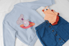 Kids Playful Sufer Koala Graphic Crewneck Sweater