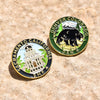Load image into Gallery viewer, Black Bear USA Pin displayed beside Sacramento Pin Collection