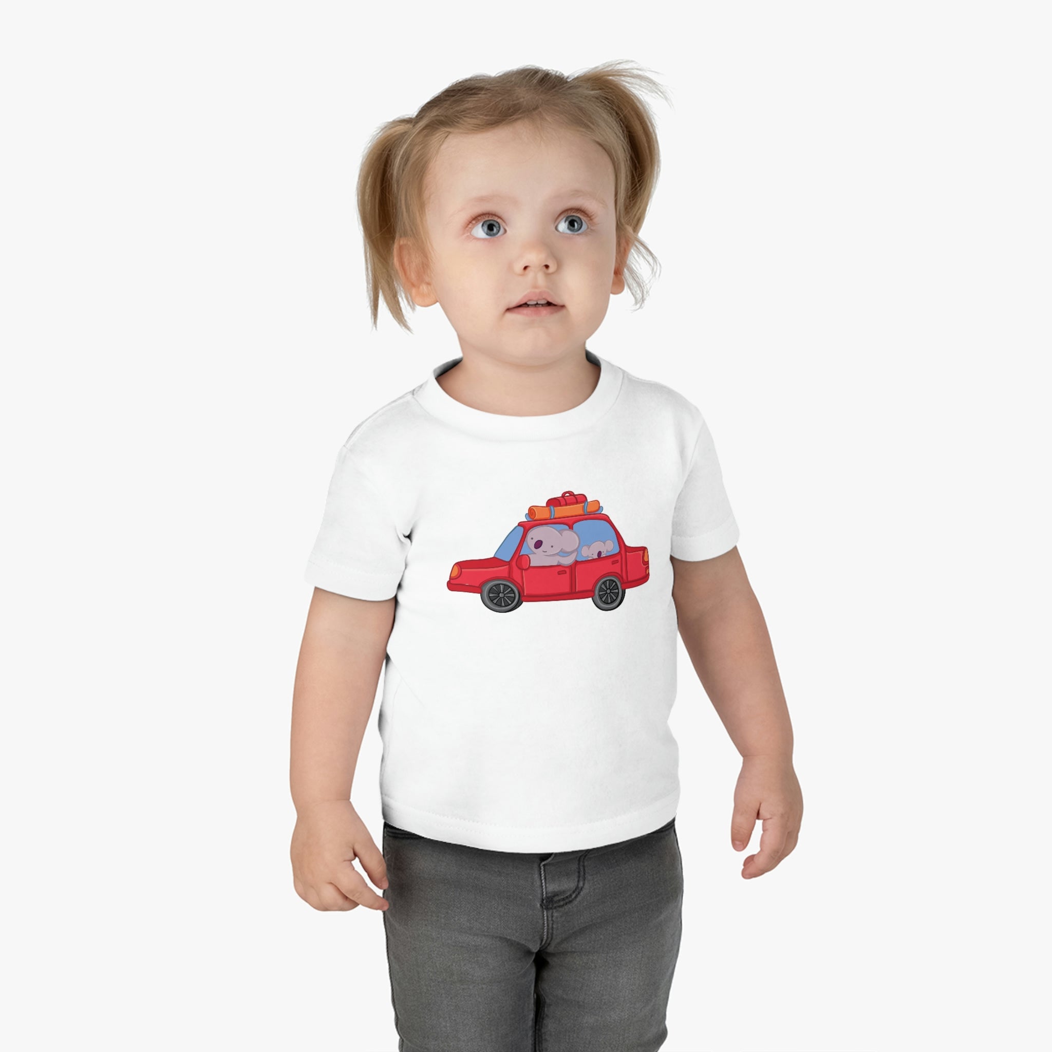 Kids Cotton Jersey Tee Shirt Roadtrip Koala T-Shirt