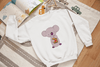 Kids Cute Vegemite Koala Graphic Crewneck Sweater